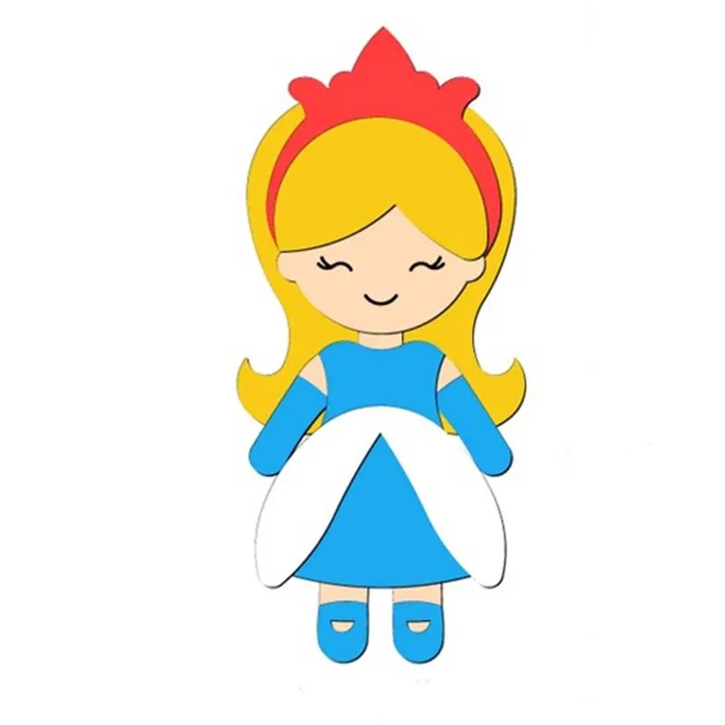 AddyCraft металлический Трафаретный вырубной штамп для милых девочек NO.5 трафарет DIY