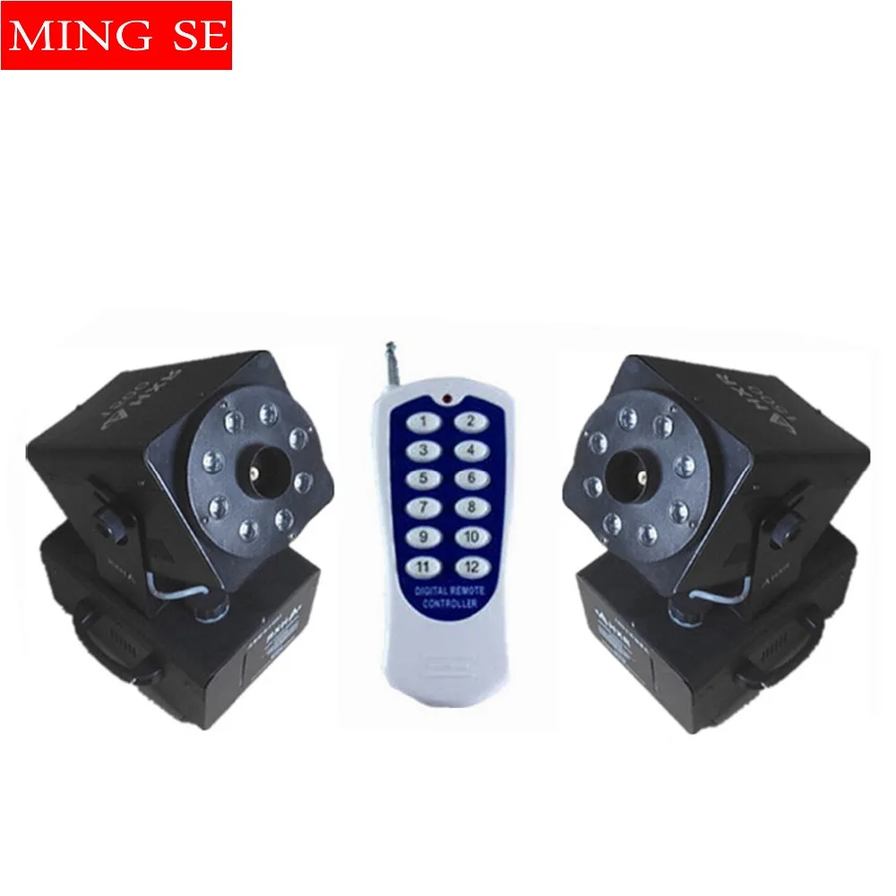 2 шт./лот 8X3W RGB 3in1 СВЕТОДИОДНЫЙ 1500 Вт дымовая машина multi angle1500W для дым машины