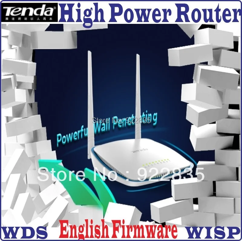 Английский Прошивка TENDA FH305 300 Мбит/с Беспроводной маршрутизатор м Wi-Fi
