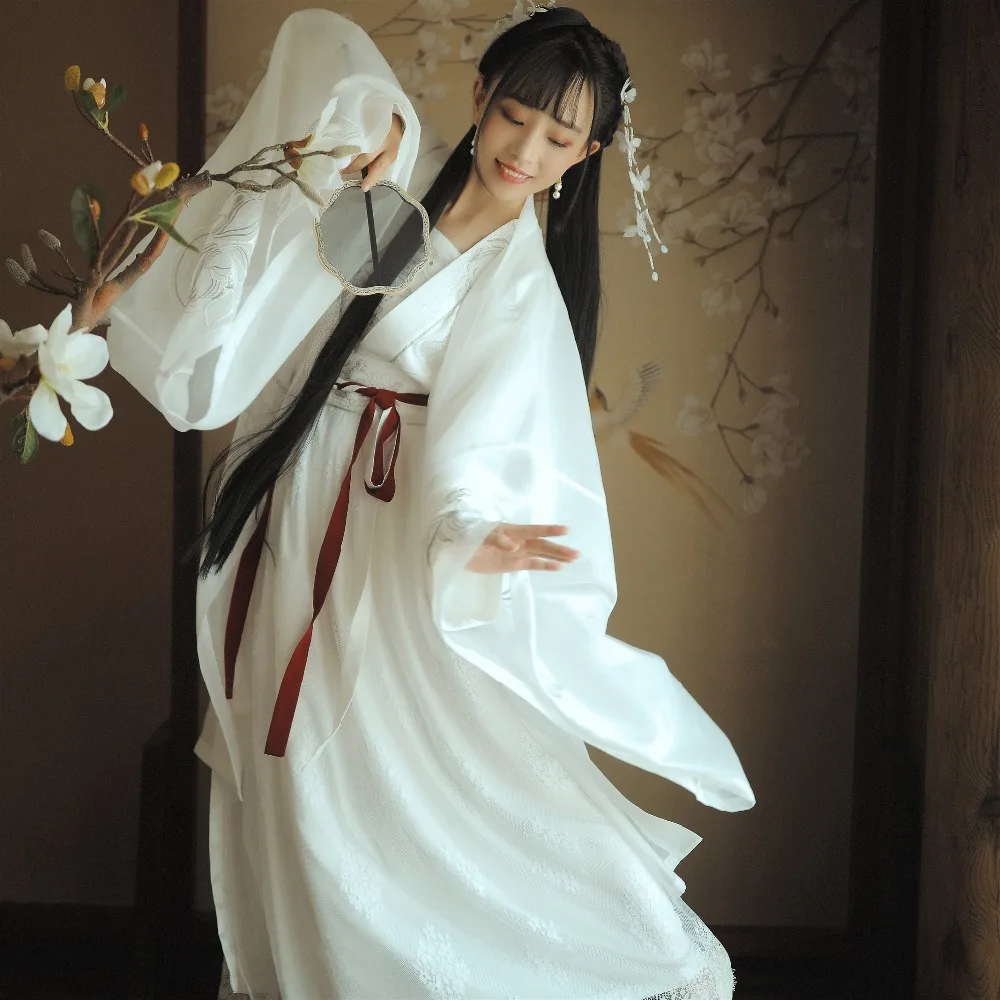 Китайский традиционный сказочный костюм Wei wind юбка hanfu новые модные Молодежные