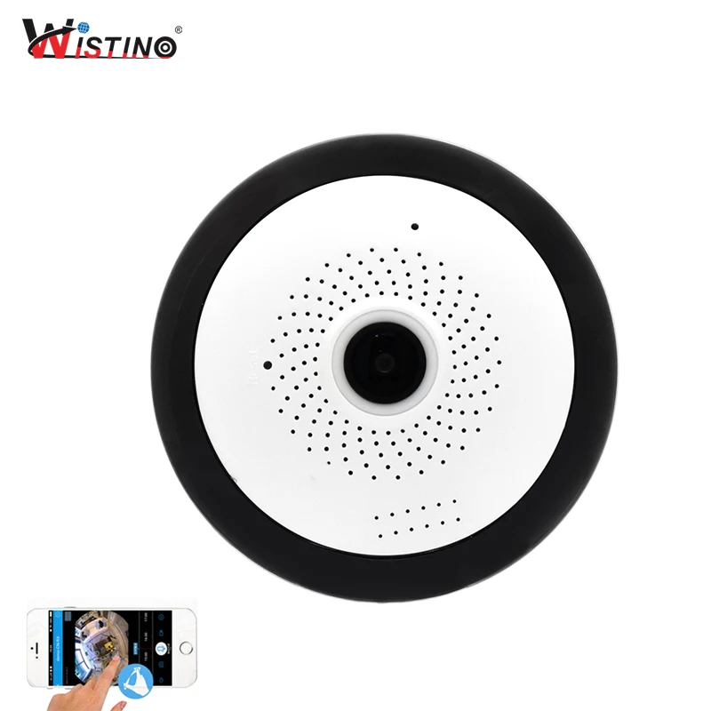 Wistino WIFI IP камера рыбий глаз 960P панорамный радионяня Беспроводная мини 360 градусов