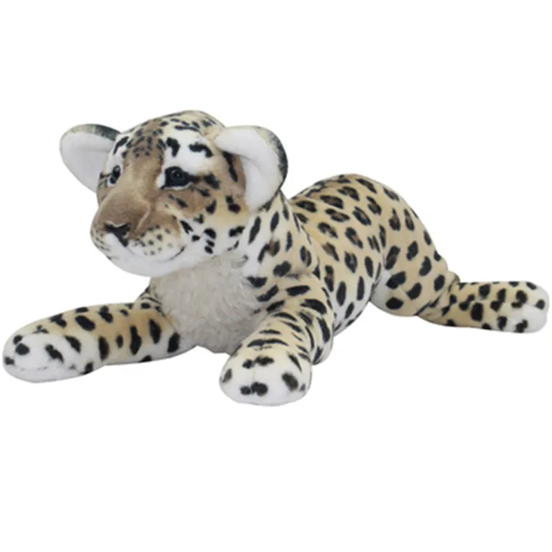Мягкие животные 60 см Лев Плюшевые игрушки подушка животное лев Peluche милая кукла хлопок девочка Brinquedo игрушки для детей - Цвет: Leopard