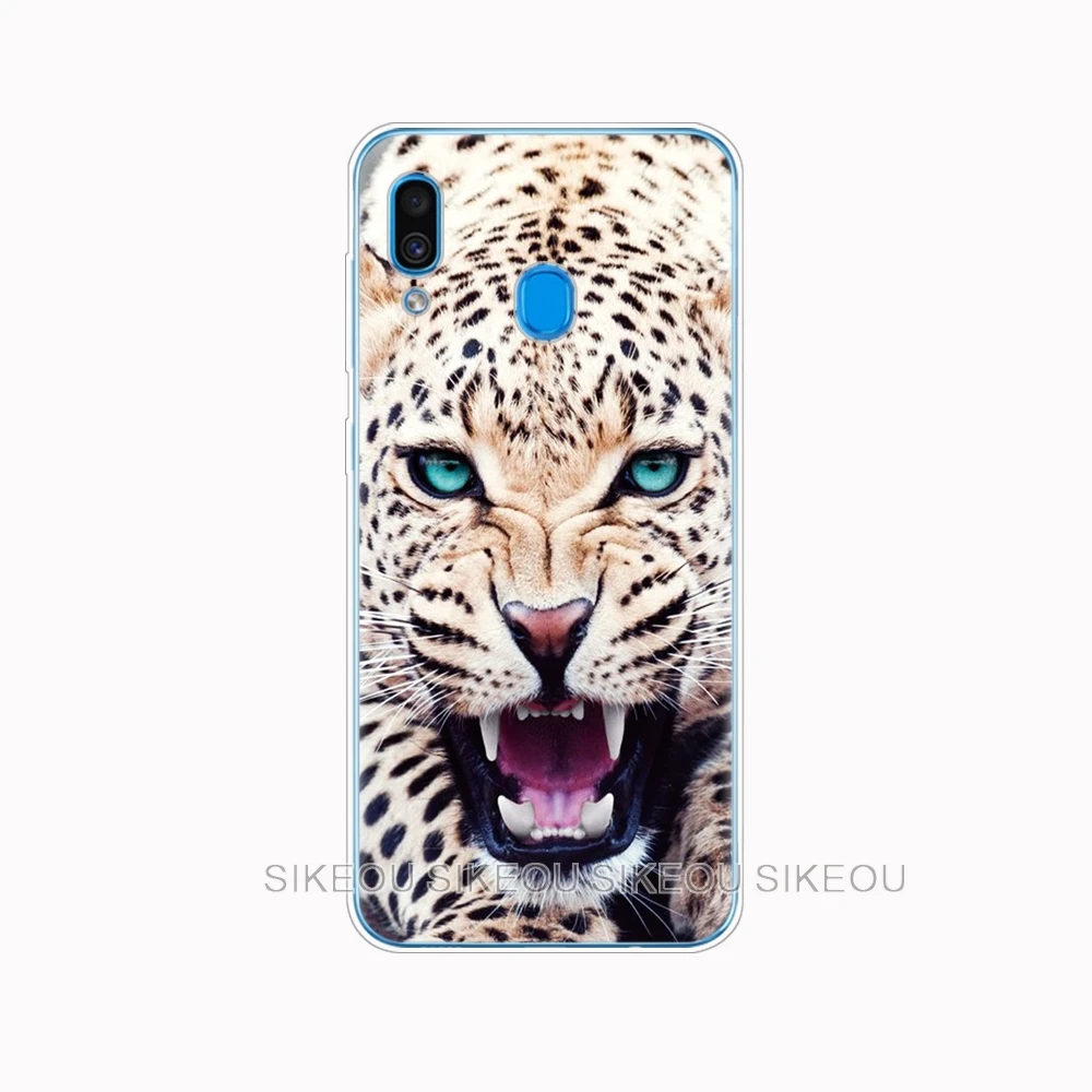 10116 Силиконовый чехол для Samsung Galaxy A50 A10 A30 A30S A40 A70 A 50 бампер для телефона Волк тигр лев леопард медведь - Цвет: 10116