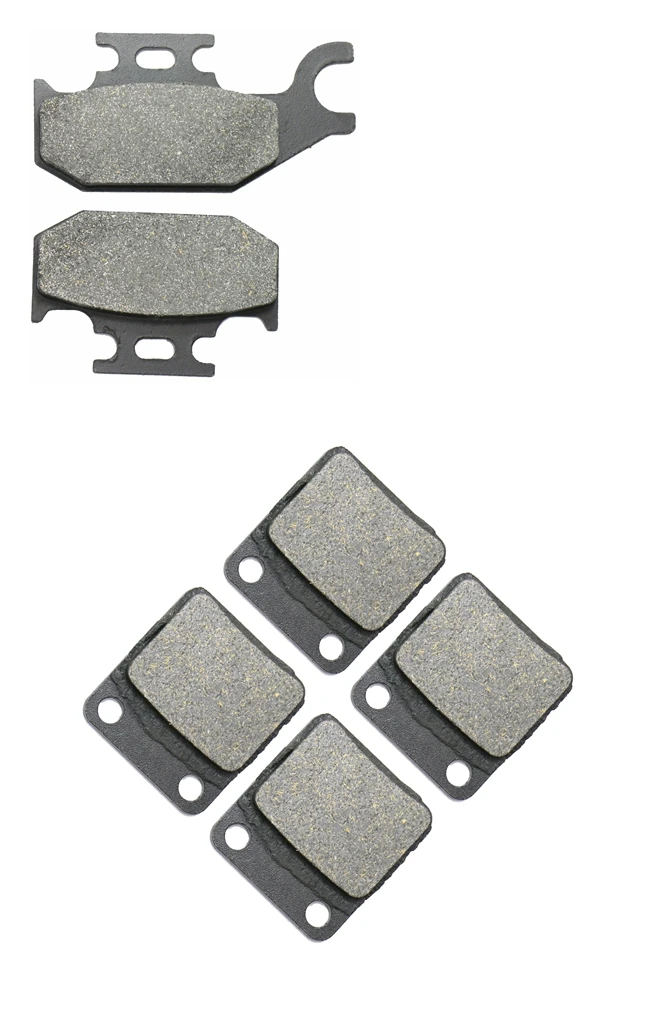 Набор тормозных колодок подходит для YAMAHA ATV YFM450 YFM 450 FXV FXW FXX FXY FXZ Wolverine 2006 2007 2008 2009 2010