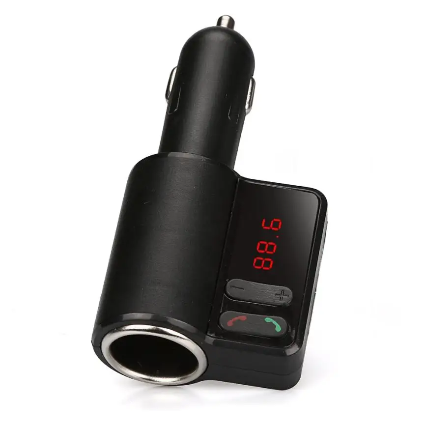 Горячая продажа беспроводной Bluetooth LCD MP3 плеер автомобильное зарядное устройство