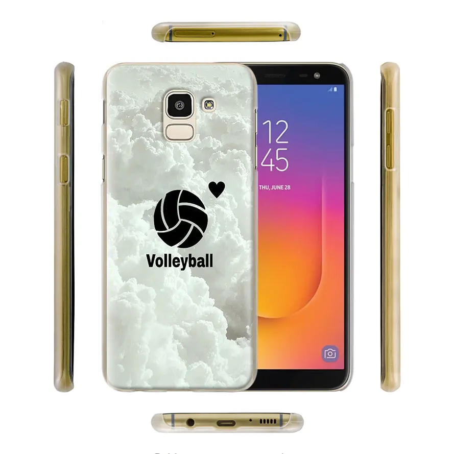 Я люблю волейбол чехол КРЫШКА ДЛЯ samsung Galaxy A30 A40 A50 A70 A6 A8 плюс A7 A9 M30 чехол для телефона Coque