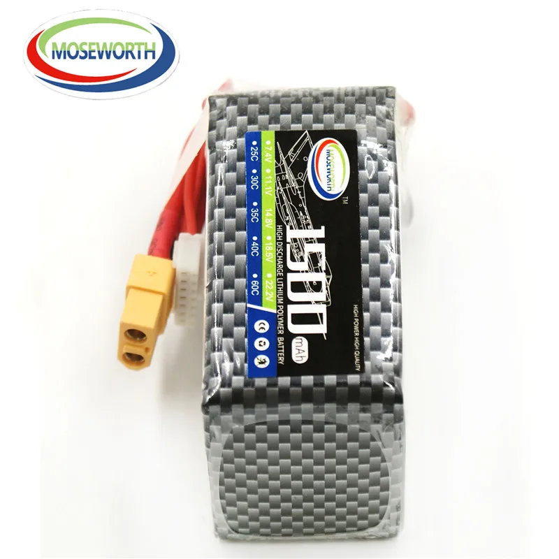 5S 18 5 v 1500mAh 30C литий-полимерная батарея RC вертолет автомобиль Дрон Квадрокоптер