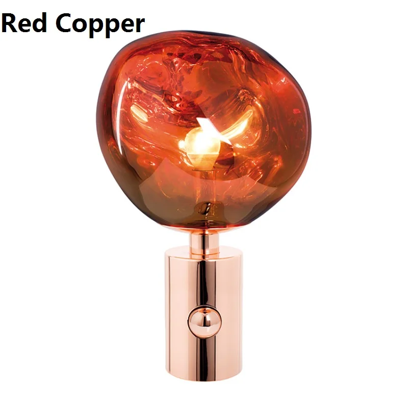 Высокая Реплика современный дизайн Томс Медная настольная лампа спальня tafellamp