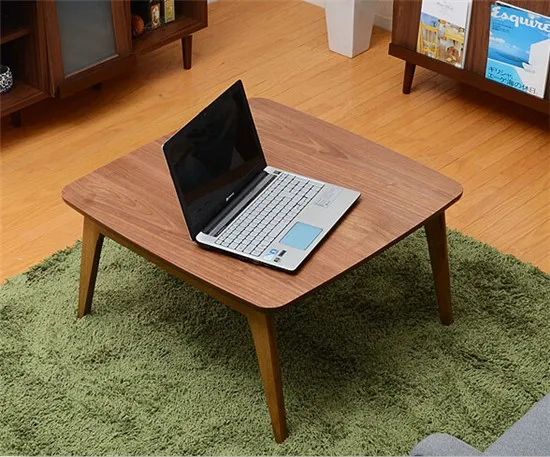 Современная мебель для дома Kotatsu стол из массива ясеня, деревянная мебель в японском стиле, пол для гостиной с низким подогревом, деревянный стол