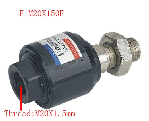 

Free shipping 1 pcs Floating Joint M20x1.5mm Female to Male Thread Pneumatic Cylinder Piston Clevis,F-M20X150F