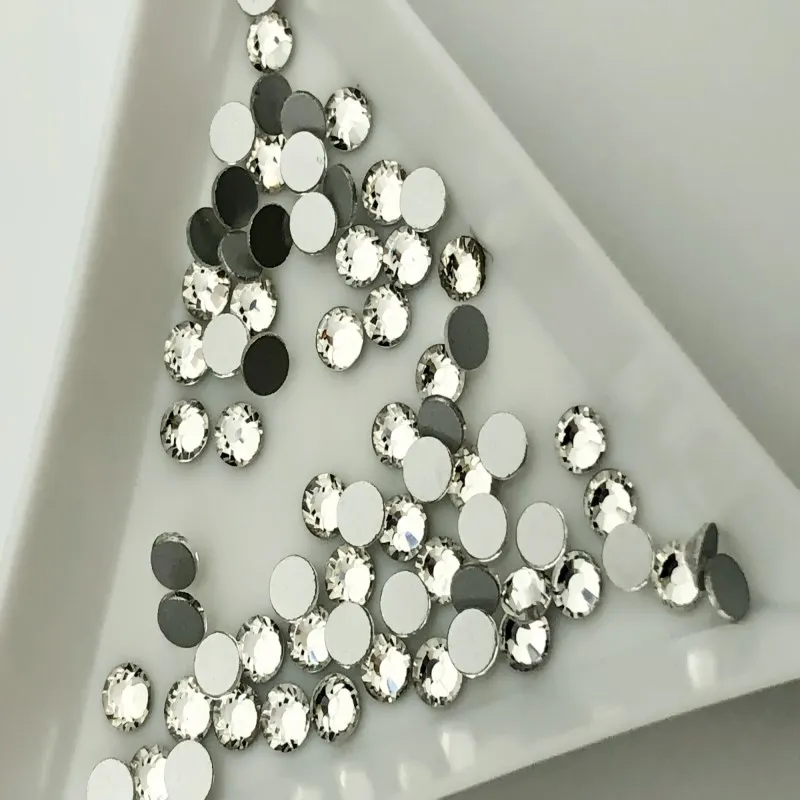SS3-SS40 1440 шт. прозрачные элементы для дизайна ногтей swarovsky кристально стразы без
