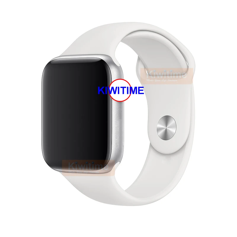 Белый KIWITIME IWO 9 44 мм умные часы gps монитор сердечного ритма умные часы для Apple iOS iPhone гарнитура тост Android телефон наушники подарок - Цвет: Белый