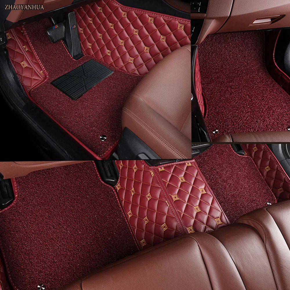 Zhaoyanhua автомобильные коврики для Hyundai ix25 ix35 Elantra Santafe Соната Solaris Tucson Верна Veloster 5D
