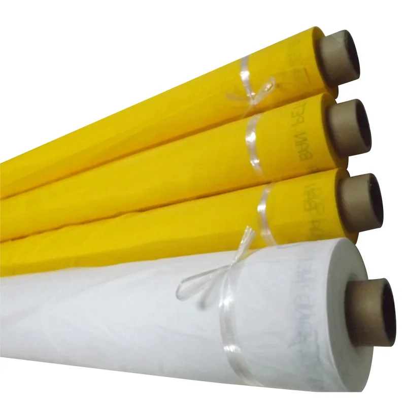 

Yellow 130T-34UM-127CM-50MTS Polyester Screen Printing