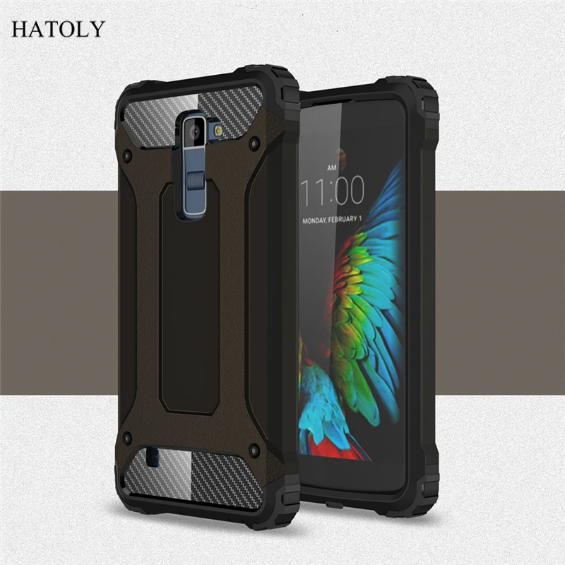 HATOLY чехол для LG K10 чехол силиконовый резиновый защитный жесткий чехол для телефона для LG K10 чехол для LG K10 M2 K420N K430 K430ds <
