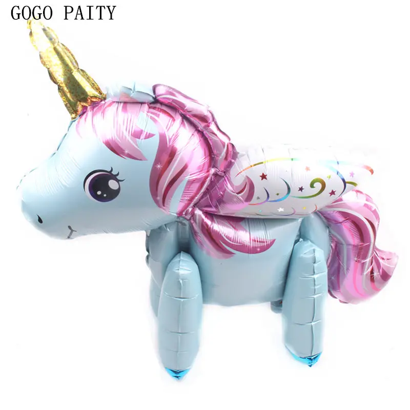 GOGO PAITY Новый Радужный Pegasus алюминиевый воздушный шар детский фестиваль свадебные