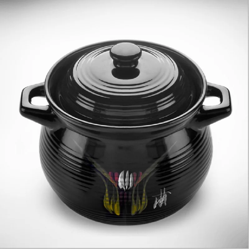 Ceramic casserole Porridge Stew pot rice noodle Pot | Дом и сад