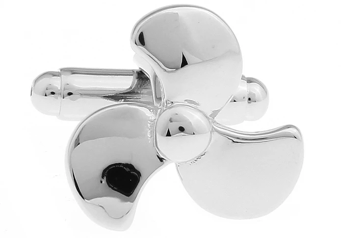 Мужской подарок оптовая продажа серебряный цвет медь материал новинка пропеллер