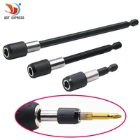 14 inch quick hex shank release magnetic electric screwdriver extension bit holder 60 100 150mm extension rod tools