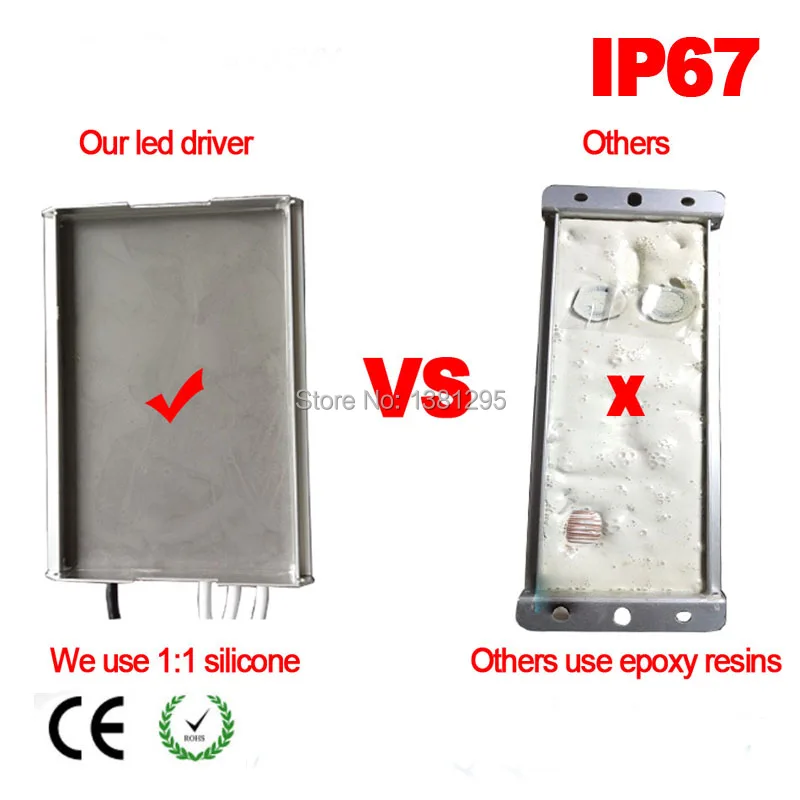 DC 12 В 24 блок питания для светодиодной ленты электронный трансформатор Вт 20 30 40 50 60