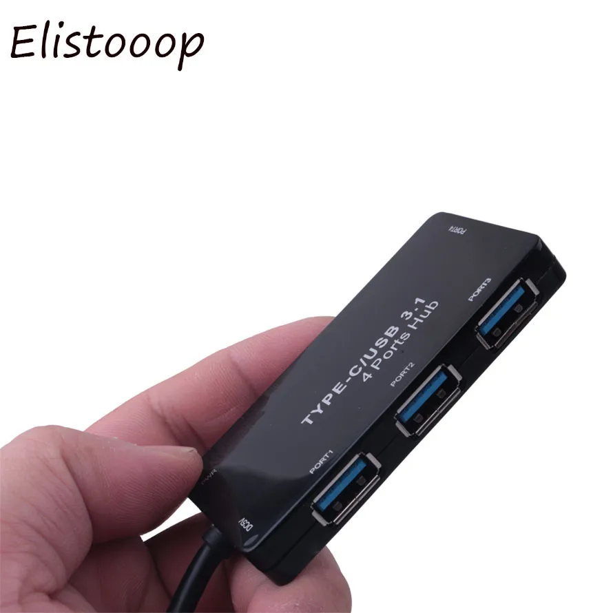 2018 USB 3.0 Type C Hub к 3 1 4 порта адаптер со стандартной мощностью до 10 Гбит/с SUP порт win7/3 0