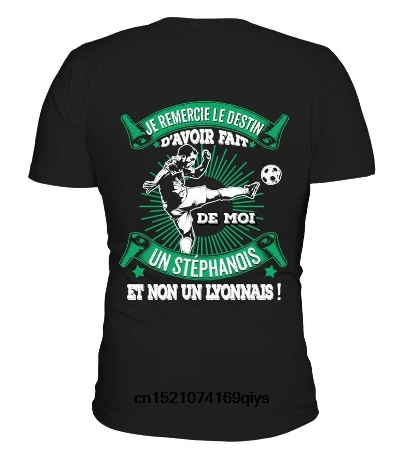 Мужская футболка Je Remercie Le Destin ST Etienne Homme Teezily Kiic забавная новинка wo для мужчин|Мужские футболки| |