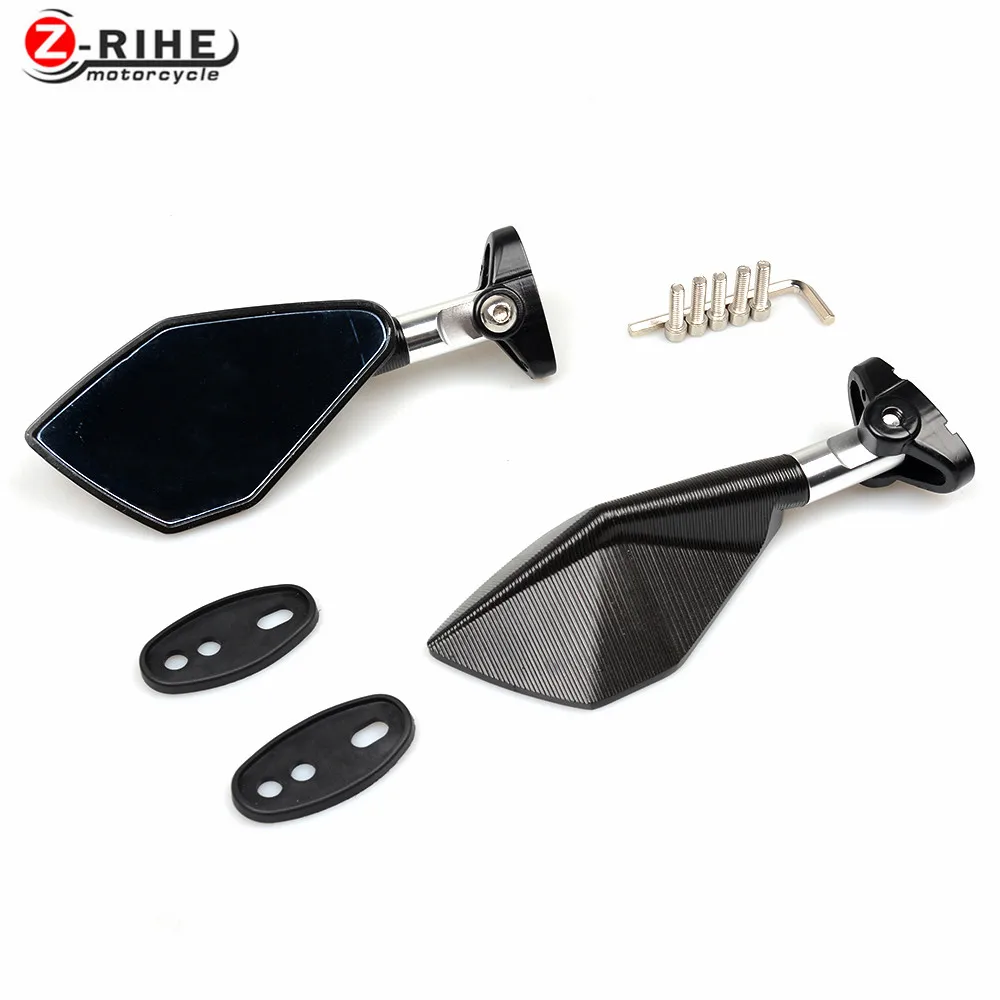 Алюминиевое универсальное мотоциклетное боковое зеркало для KAWASAKI Z250 Z800 Z1000 z750