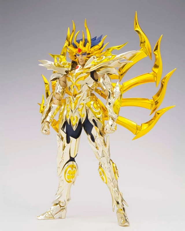 Оригинальный Bandai Tamashii сказочный миф о Святой одежде экшн фигурка души золота