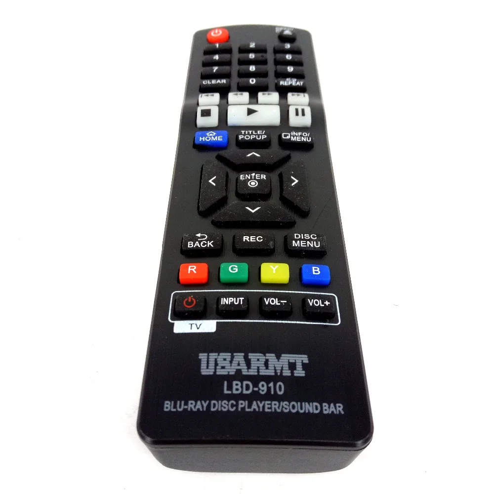 Пульт дистанционного управления USARMT Новый LBD-910 для LG Blu-Ray DVD-плеера BD650 BPM53 BP135 BP340