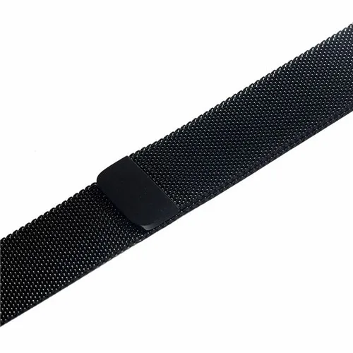 only strap-black Milanese Loop замена группы металлический защитный чехол для Apple Watch серии группа 4 40 мм 44 мм iWatch ремешок серии 3/2/1 38 мм 42 мм - Цвет ремешка: only strap-black