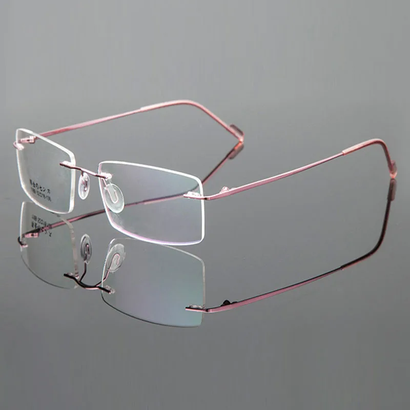 Мужские очки без оправы POLLOCK ультра для очков из сплава мужские Оптические Оправы