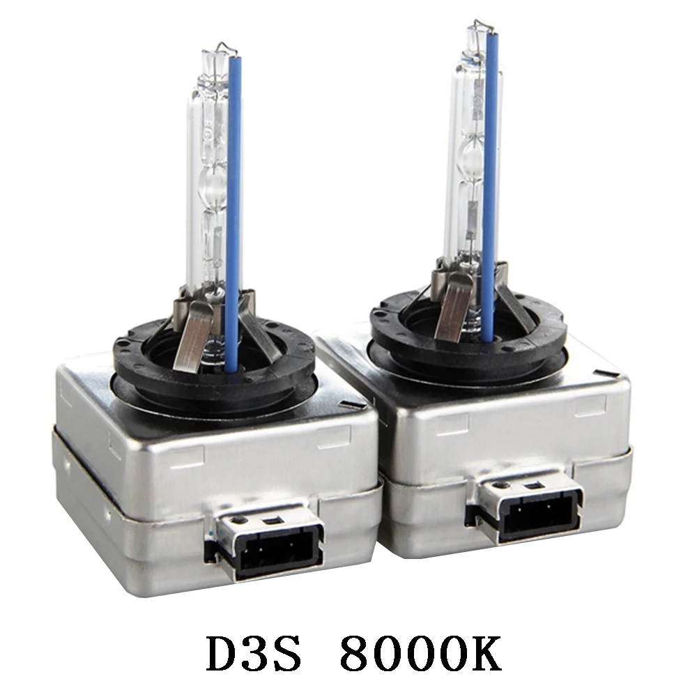 2 x D3S Подлинная ксеноновая лампа PK32d-5 35 Вт 8000 K ультра платина+ 50
