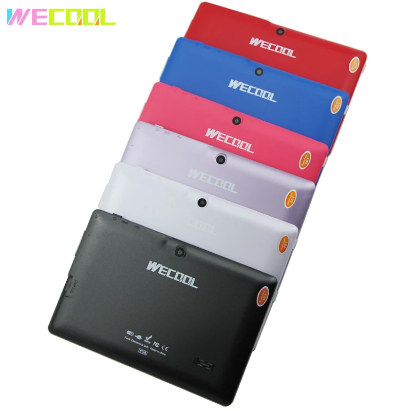 7 дюймов Оригинальный WeCool Q88 дешевый Детский планшетный ПК 1024x600 HD разрешение 2500