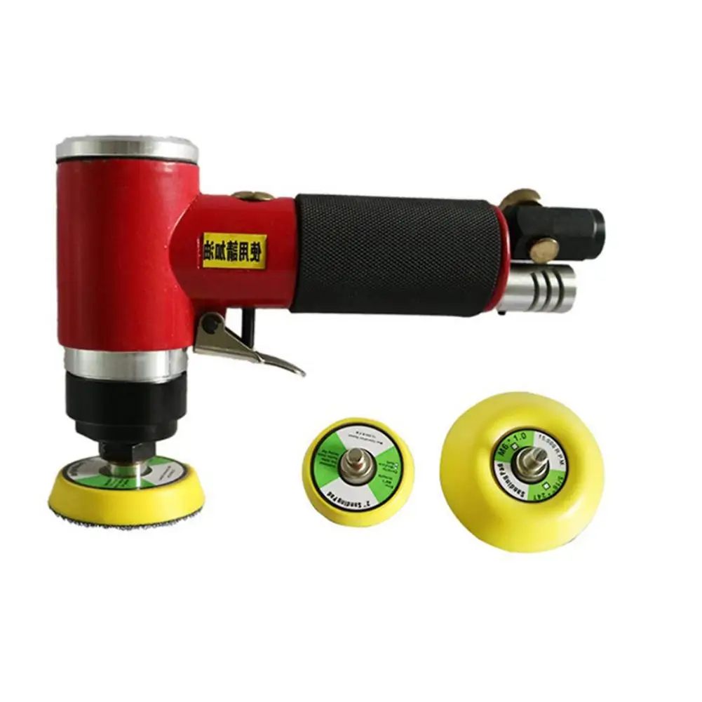 

2inch/ 3inch Mini Pneumatic Sanding Polisher Machine 6.3kg/cm2 Air Pressure Car Waxing Machine Small Buffer Polisher