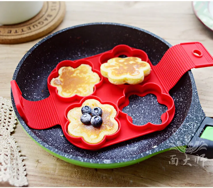 Форма для жарки яиц в виде формы для блинов производитель пресс-форм силиконовые формы с антипригарным покрытием простой Управление блин форма для омлета Кухня аксессуары