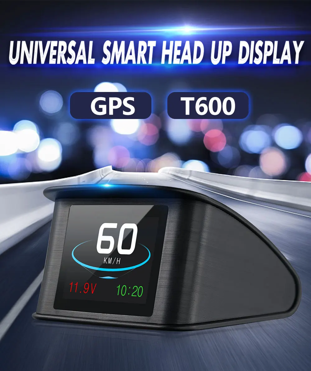 XYCING Автомобильный GPS HUD Дисплей с головой вверх Умный Цифровой измеритель