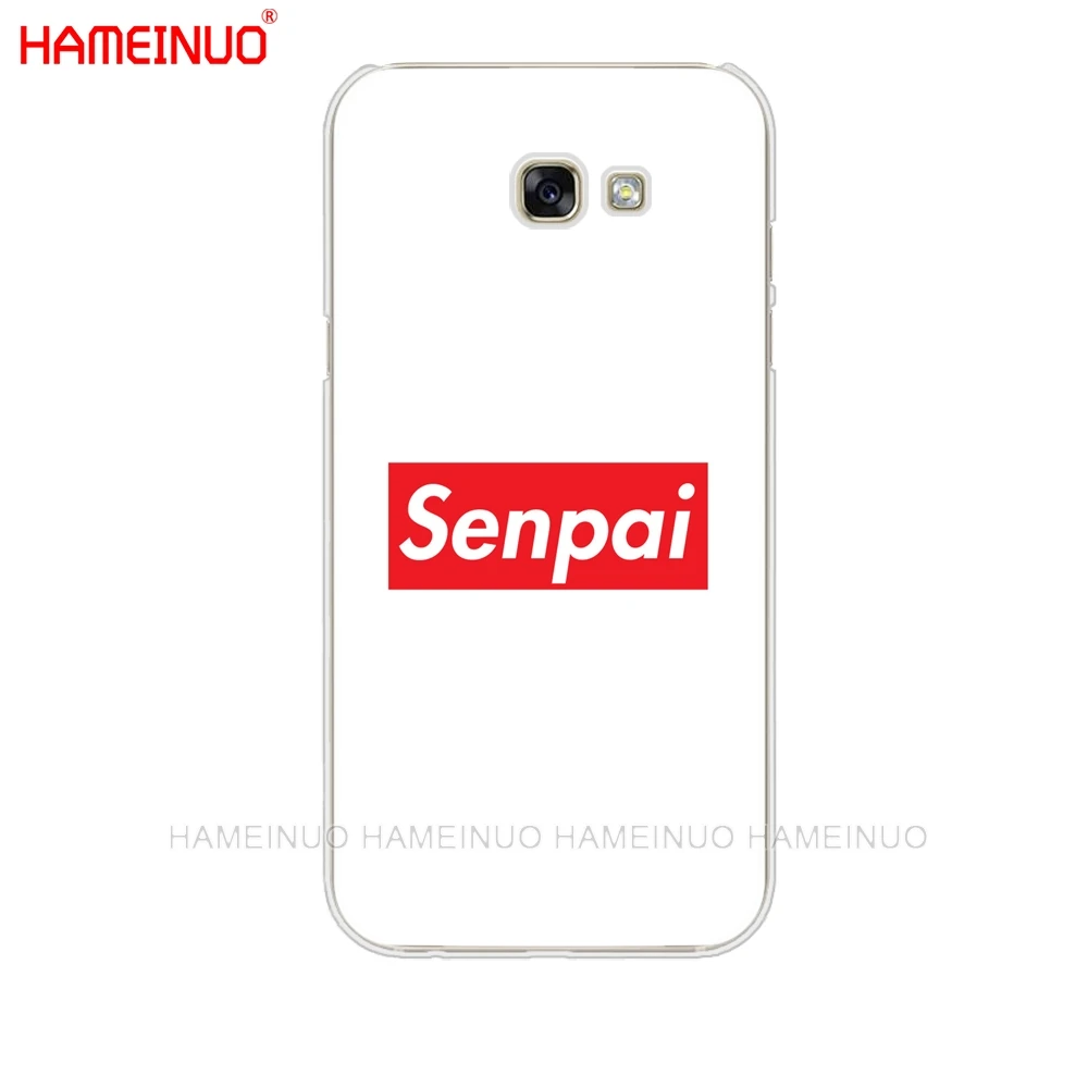 HAMEINUO Sugoi Senpai аниме waifu чехол для сотового телефона Samsung Galaxy A3 A310 A5 A510 A7 A8 A9 2016 2017
