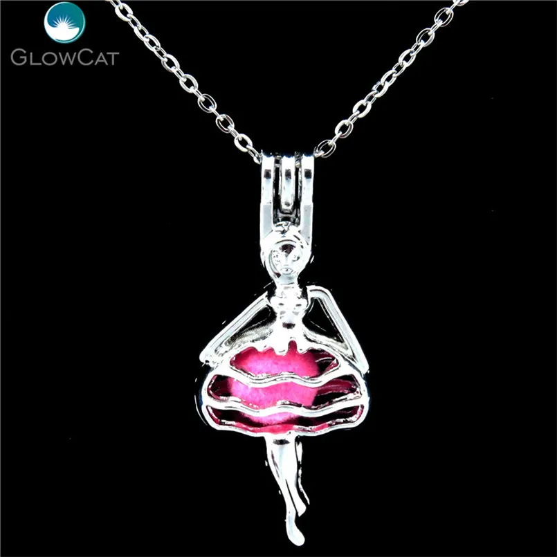 Серебряный сплав K541 42 мм бусины в виде балерины для девочек семейной вечеринки 18