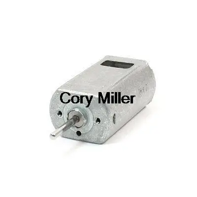 Двигатель для офисного оборудования 2 мм диаметр вала 10000 об/мин постоянный ток 6 в