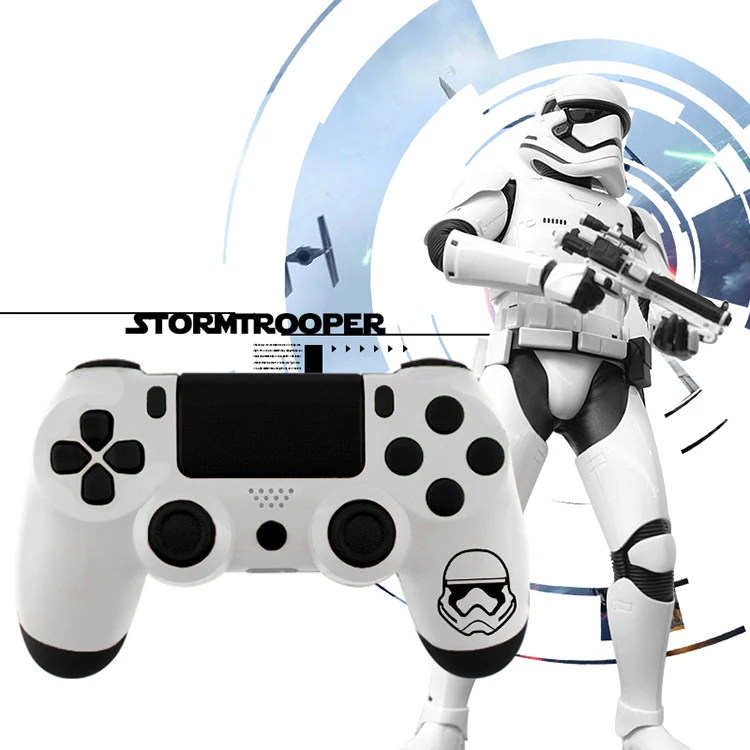 DIY матовый аниме пользовательский чехол контроллера для Playstation4 Slim PS4 Pro запасная часть для джойстика полный корпус Чехол кнопки Mod Kit JMD-040