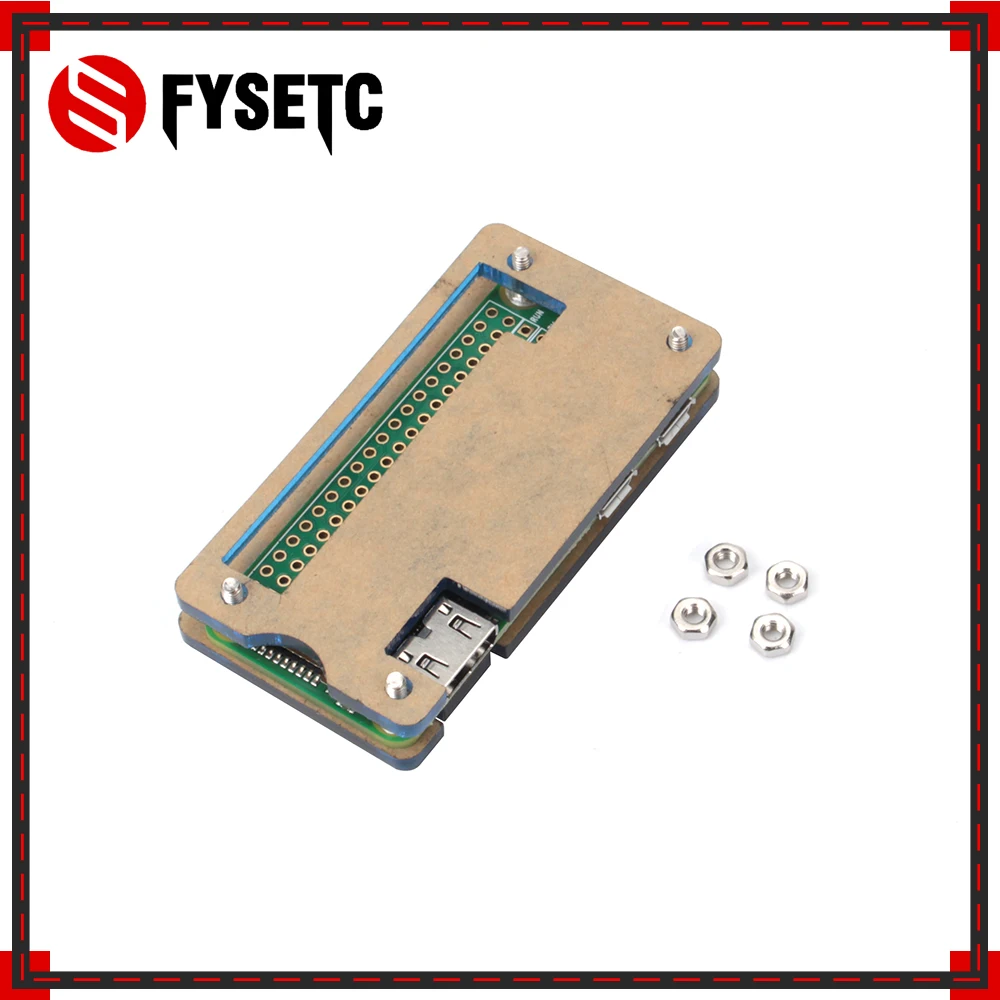 Raspberry Pi Zero W акриловая коробка синяя корпус совместимый с 0|Аксессуары для