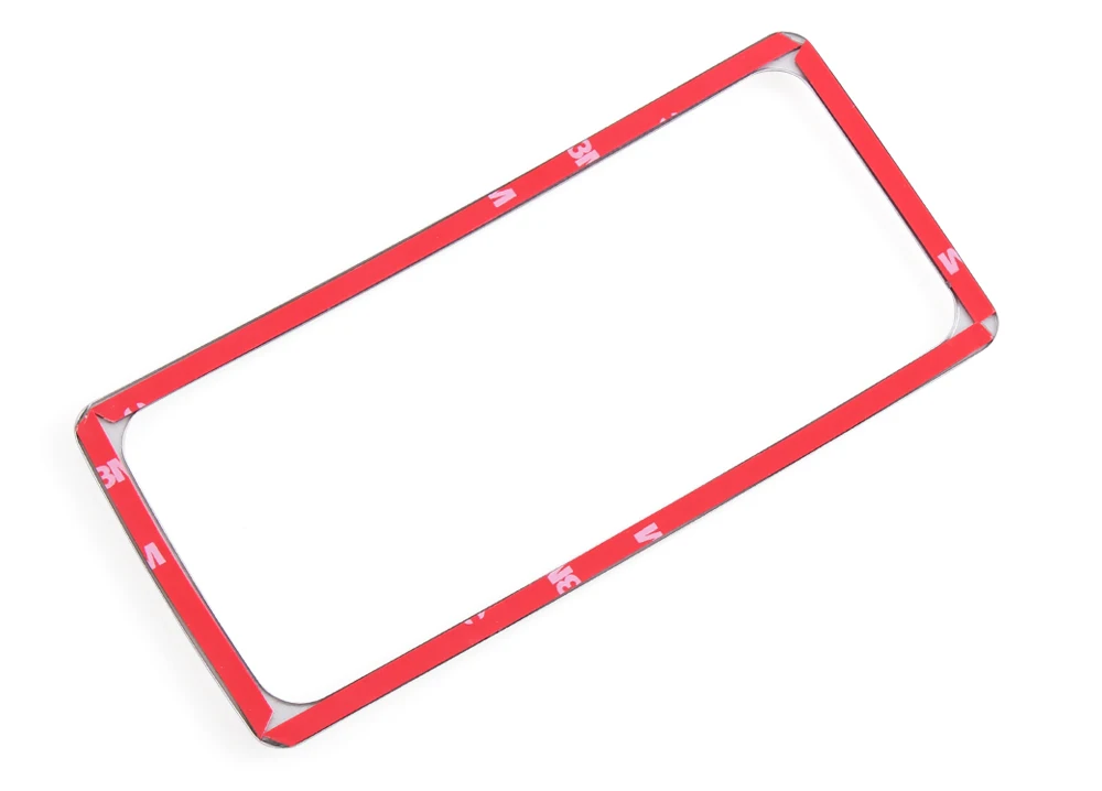 Автомобильная фоторамка из нержавеющей стали декоративная Обложка-наклейка для