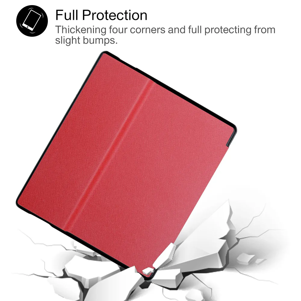 Чехол подставка из искусственной кожи для Kindle Oasis 2 2017 3 2019|case for kindle|kindle stand caseamazon