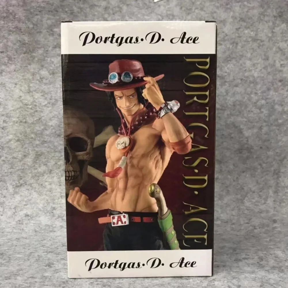 Аниме 25 см One Piece KOA King Of Artist 114th Portgas D Ace ПВХ фигурка Коллекционная модель игрушки