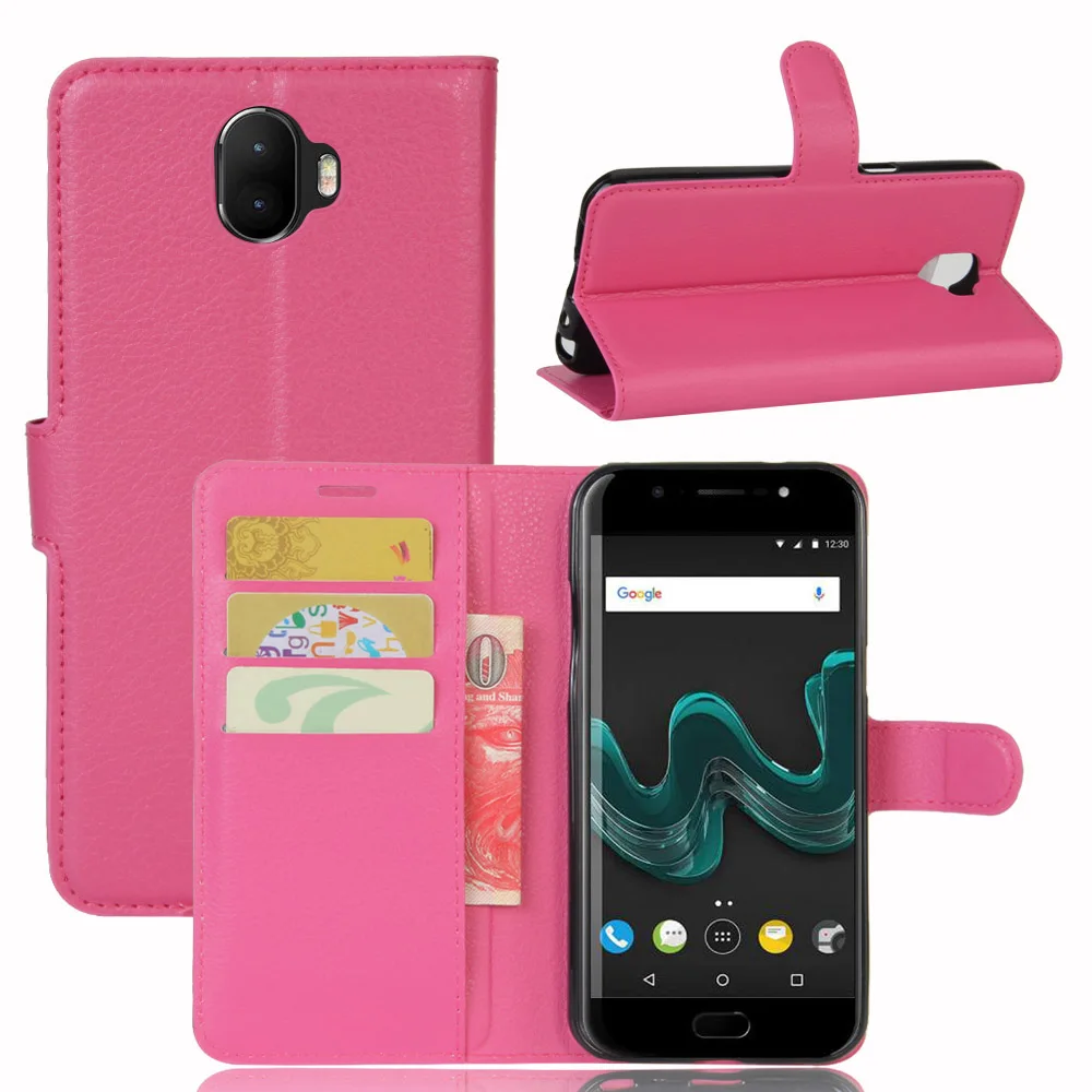 Хит продаж чехол кошелек для Wiko Win Магнитный флип из искусственной кожи с