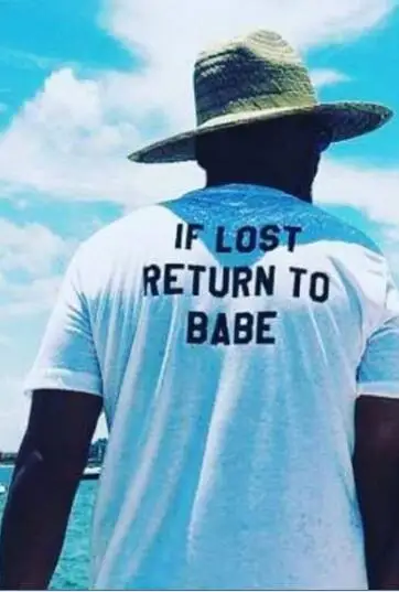 men tshirt If Lost Return To Babe I Am Babe, футболка для пары, Детские футболки для пары, набор, забавная парная футболка, милые повседневные топы для мужчин и женщин - Color: men tshirt