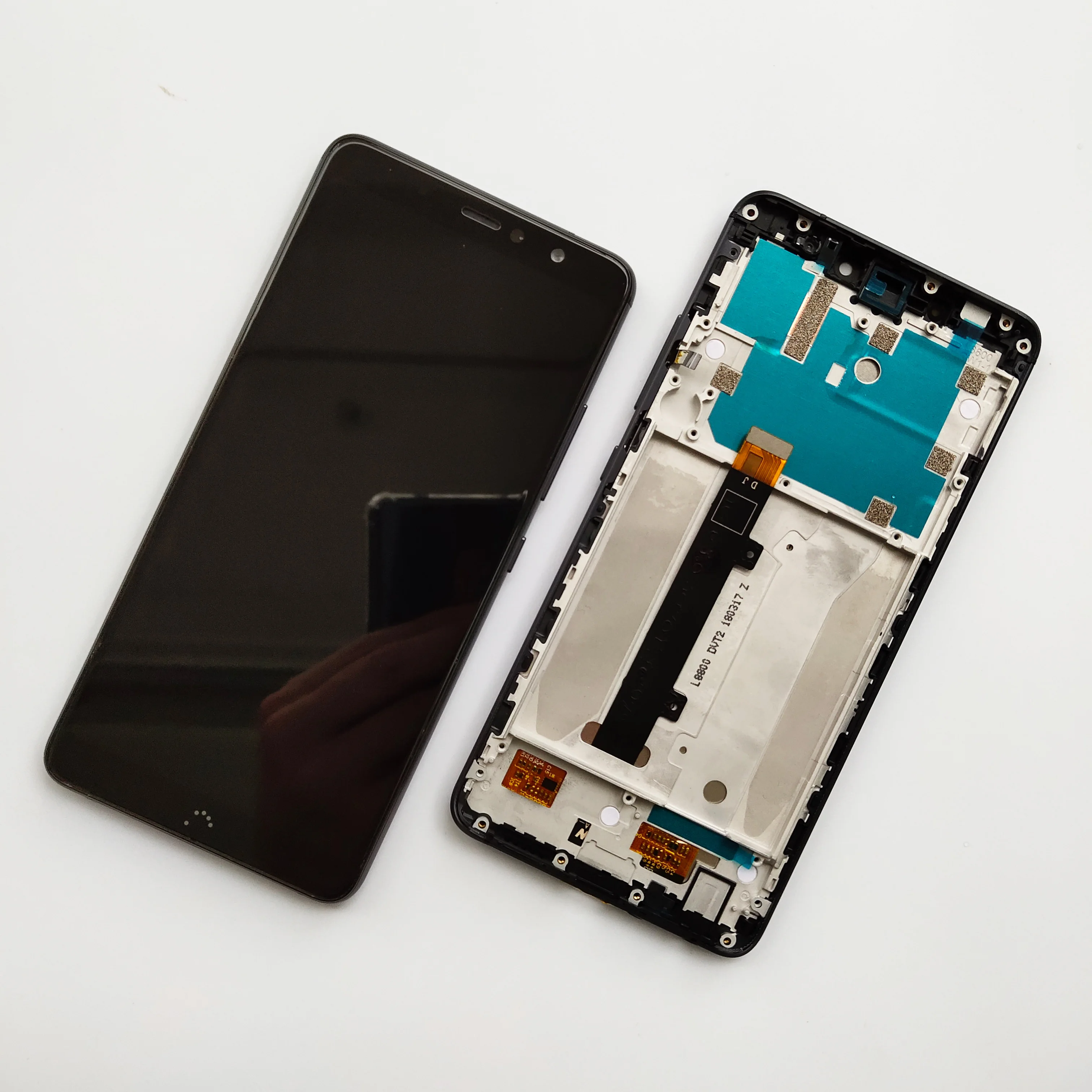 100% тестирование белый/черный 5 6 дюймов для BQ Aquaris X2 / Pro ЖК-дисплей дисплей +