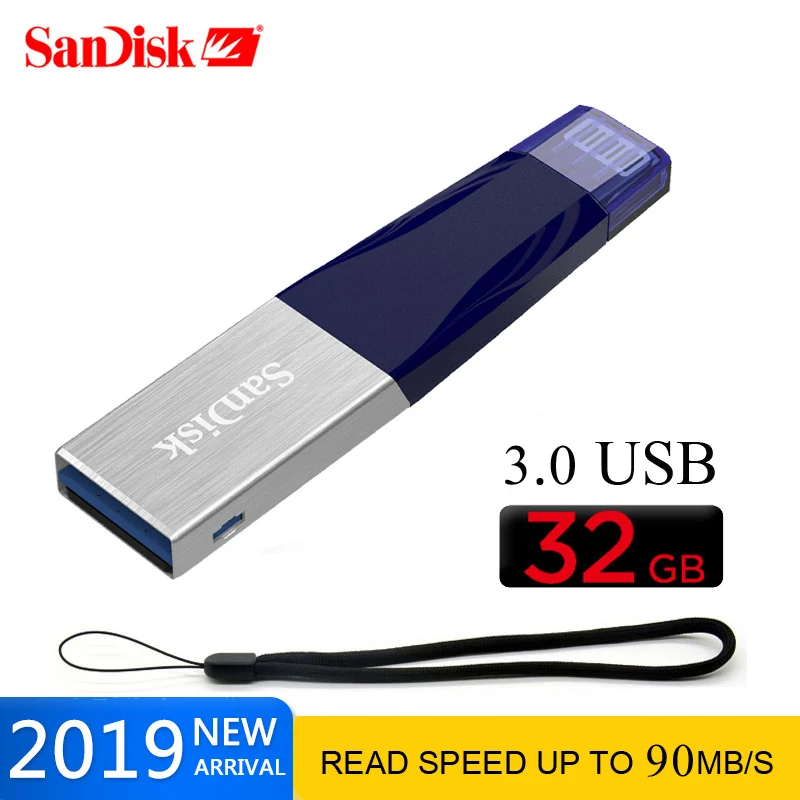 USB флеш накопитель Sandisk iXPAND 32 3 0 Гб|USB флэш-накопители| |