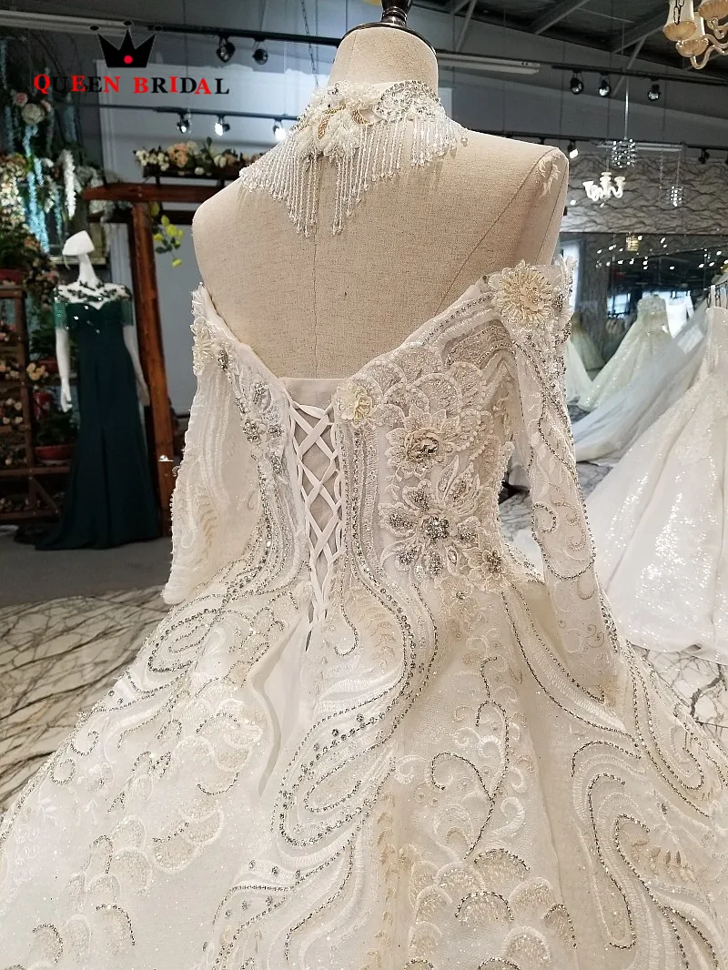 Свадебное платье с вырезом лодочкой vestido de casamento 2019 цвета слоновой кости