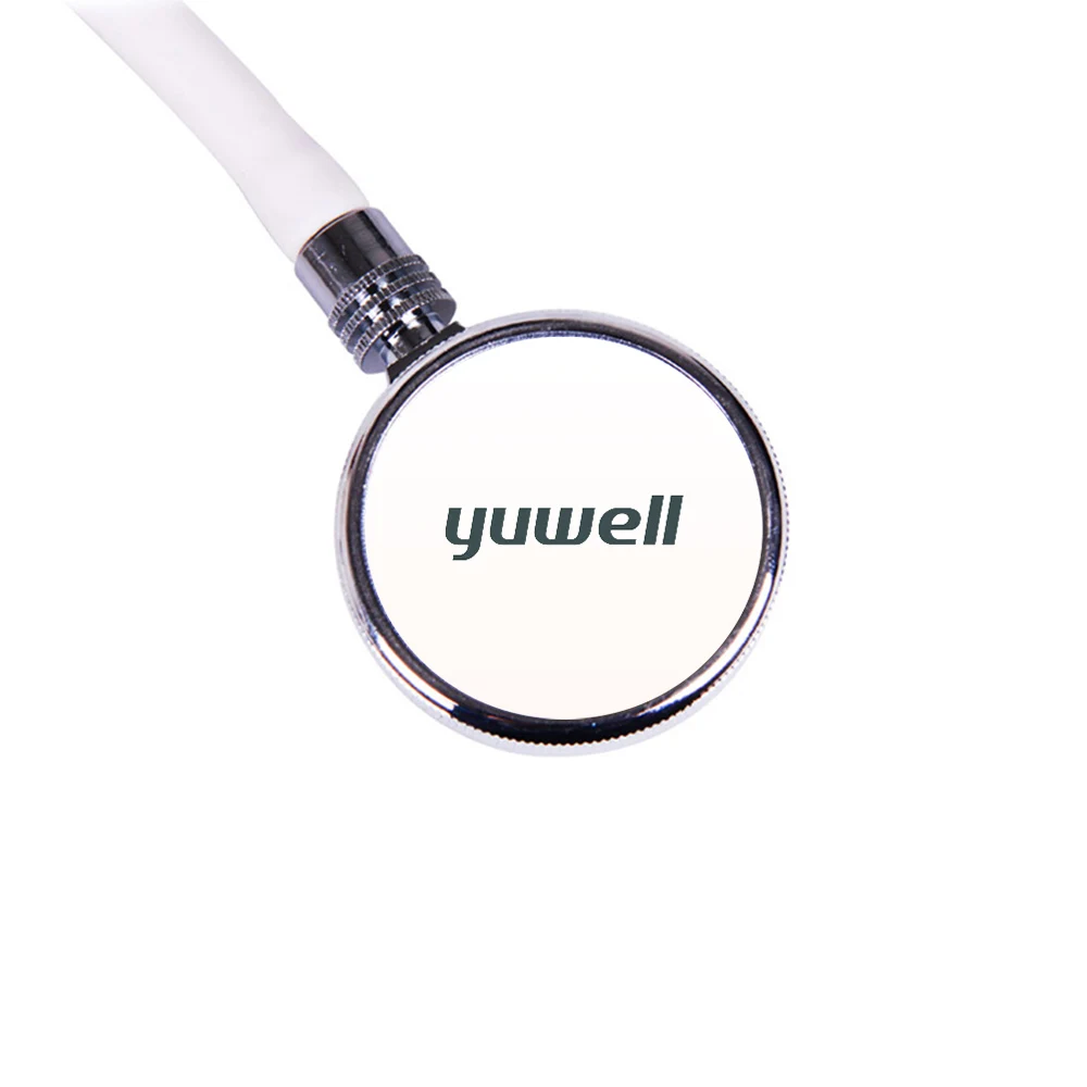 Профессиональный портативный медицинский стетоскоп Yuwell с одной головкой и одной трубкой, акустический, ясный, для врача, медсестры, инструмент для ухода за здоровьем